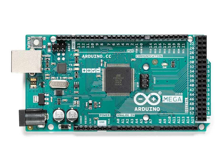 Arduino Mega 2560 R3 compatible con ATmega2560 vista 2