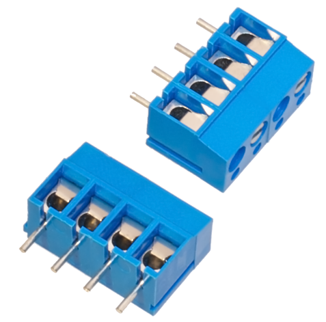 Bornera Clema de 4 Pines para Conexión Eléctrica