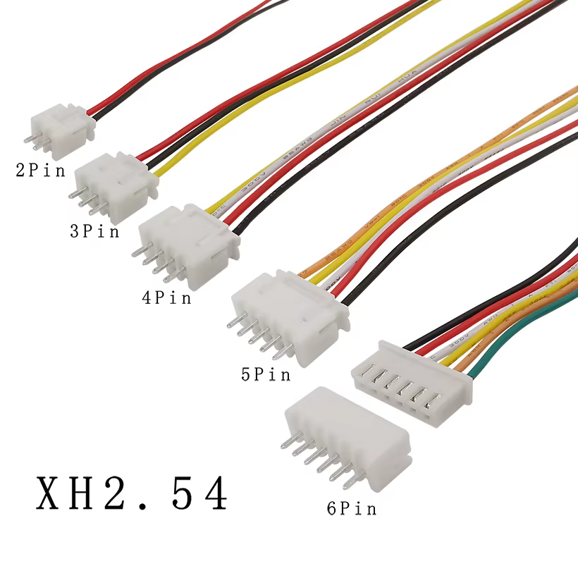 Conector JST XH2.54 con cable 20 cm vista 2