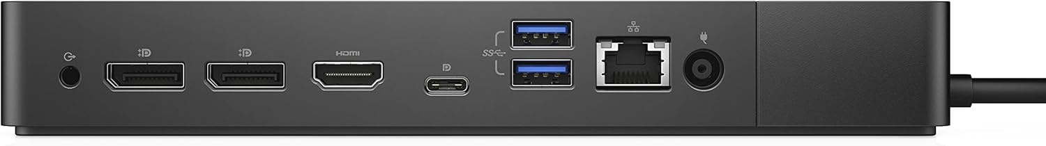 Dell Dock WD19 USB-C 180W con video, USB, Ethernet y carga para laptop vista 3
