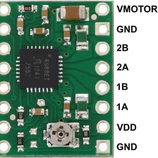 Driver A4988 para motor paso a paso vista 2