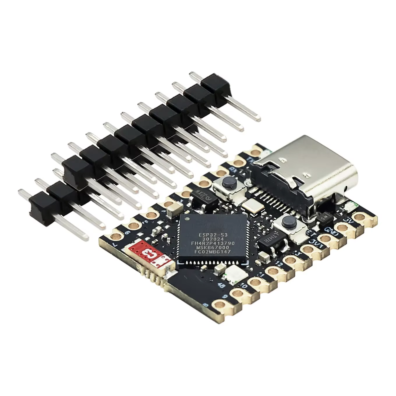 ESP32-S3 SuperMini WiFi Bluetooth 5.0 USB-C ESP32-S3FH4R2 vista 2