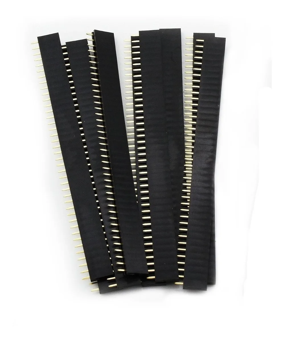 Espadines hembra de 40 pines 2.54 mm