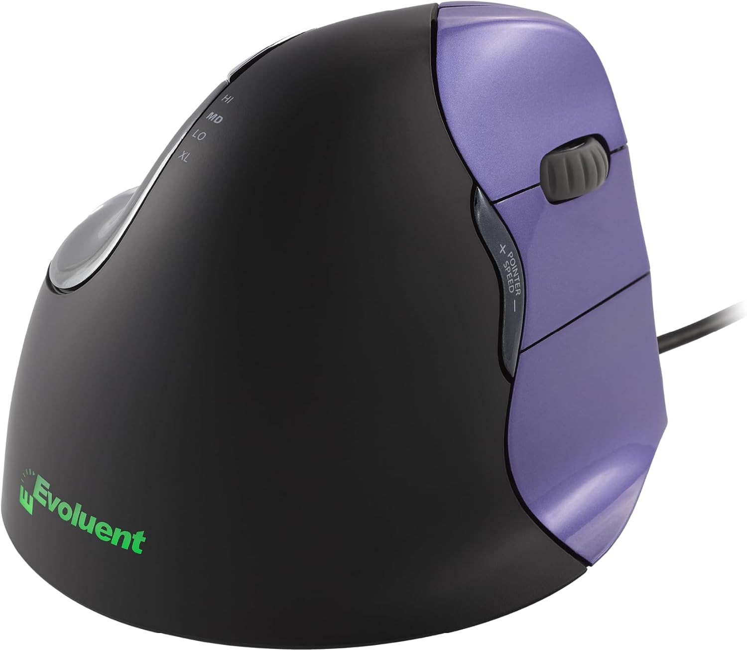 Evoluent VerticalMouse 4 Small VM4S USB con botones configurables
