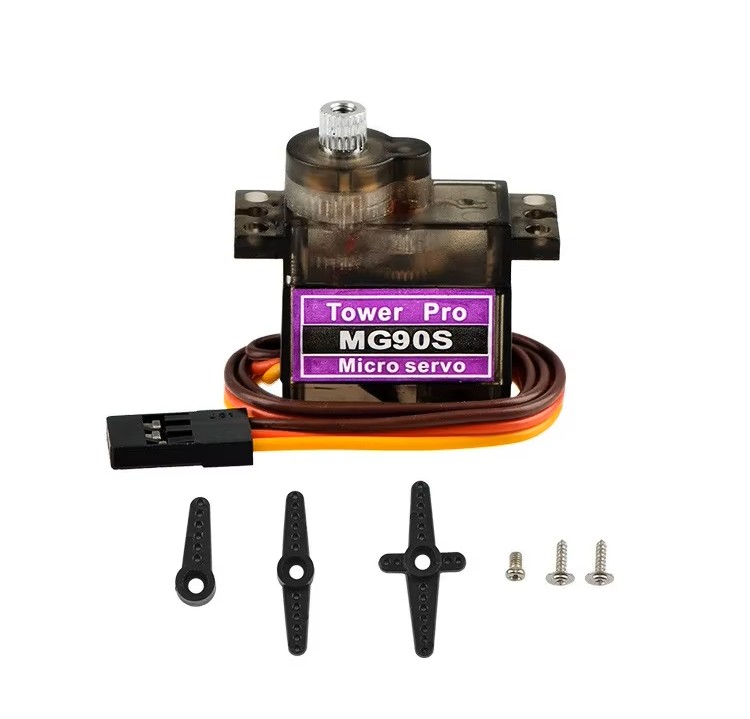 Micro Servo MG90S 9g 180° con Engranajes Metálicos