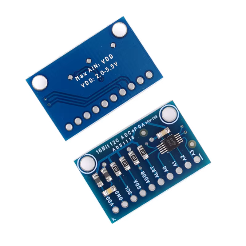 Módulo Convertidor Analógico Digital ADS1115 ADC 16 bits I2C 4 canales vista 3