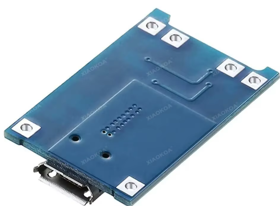 Modulo cargador TP4056 para bateria Li-Ion 1S con proteccion vista 2