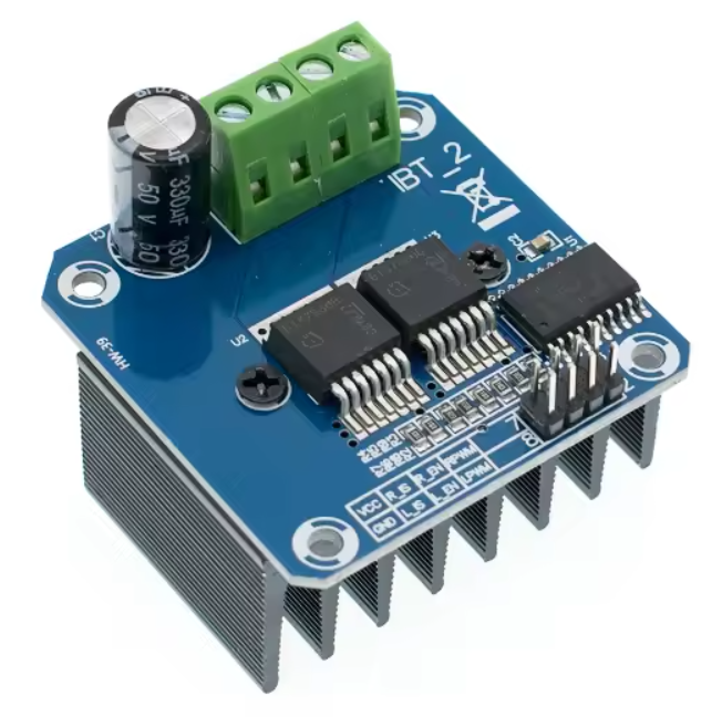 Módulo Driver Puente H BTS7960 de Alta Potencia 43A