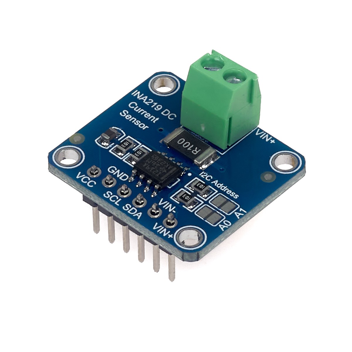 Módulo INA219 sensor de corriente y voltaje I2C 26V 3.2A