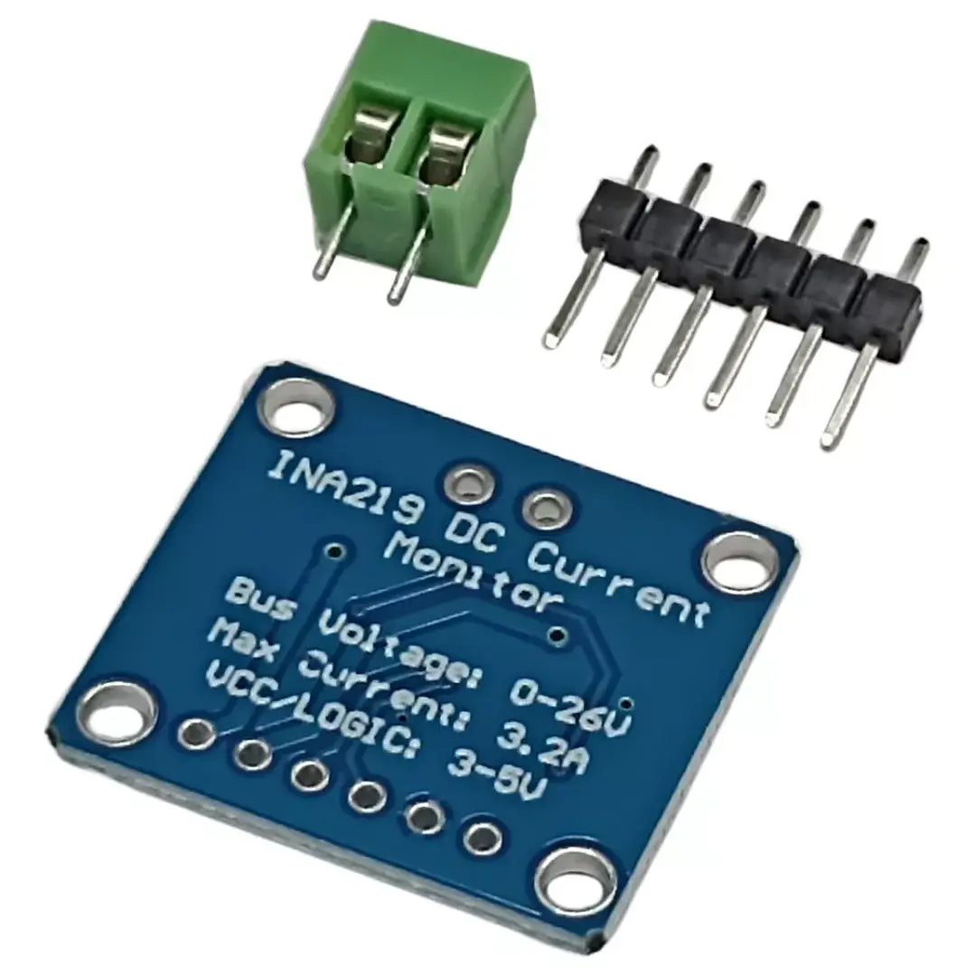 Módulo INA219 sensor de corriente y voltaje I2C 26V 3.2A vista 3
