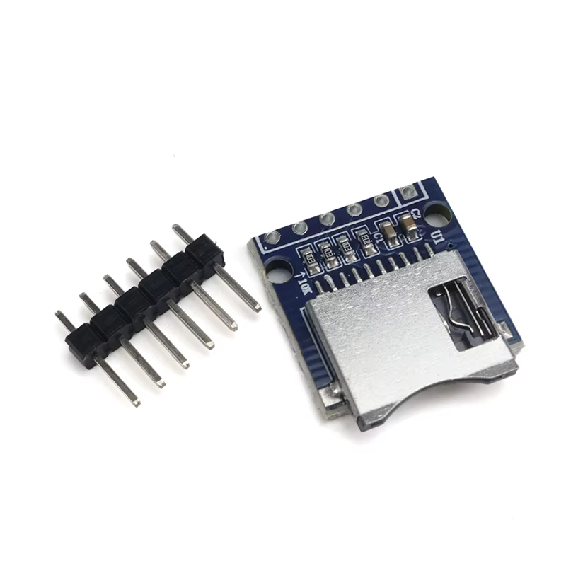 Modulo lector de tarjetas Micro SD 3.3 V SPI TF para Arduino ESP32 | Encabezados no soldados DIY
