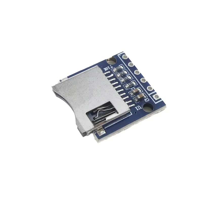 Modulo lector de tarjetas Micro SD 3.3 V SPI TF para Arduino ESP32 | Encabezados no soldados DIY vista 4
