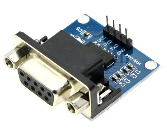Módulo MAX3232 RS232 a TTL UART DB9 Hembra 3.3V/5V