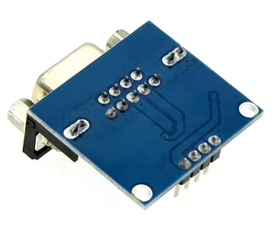 Módulo MAX3232 RS232 a TTL UART DB9 Hembra 3.3V/5V vista 2