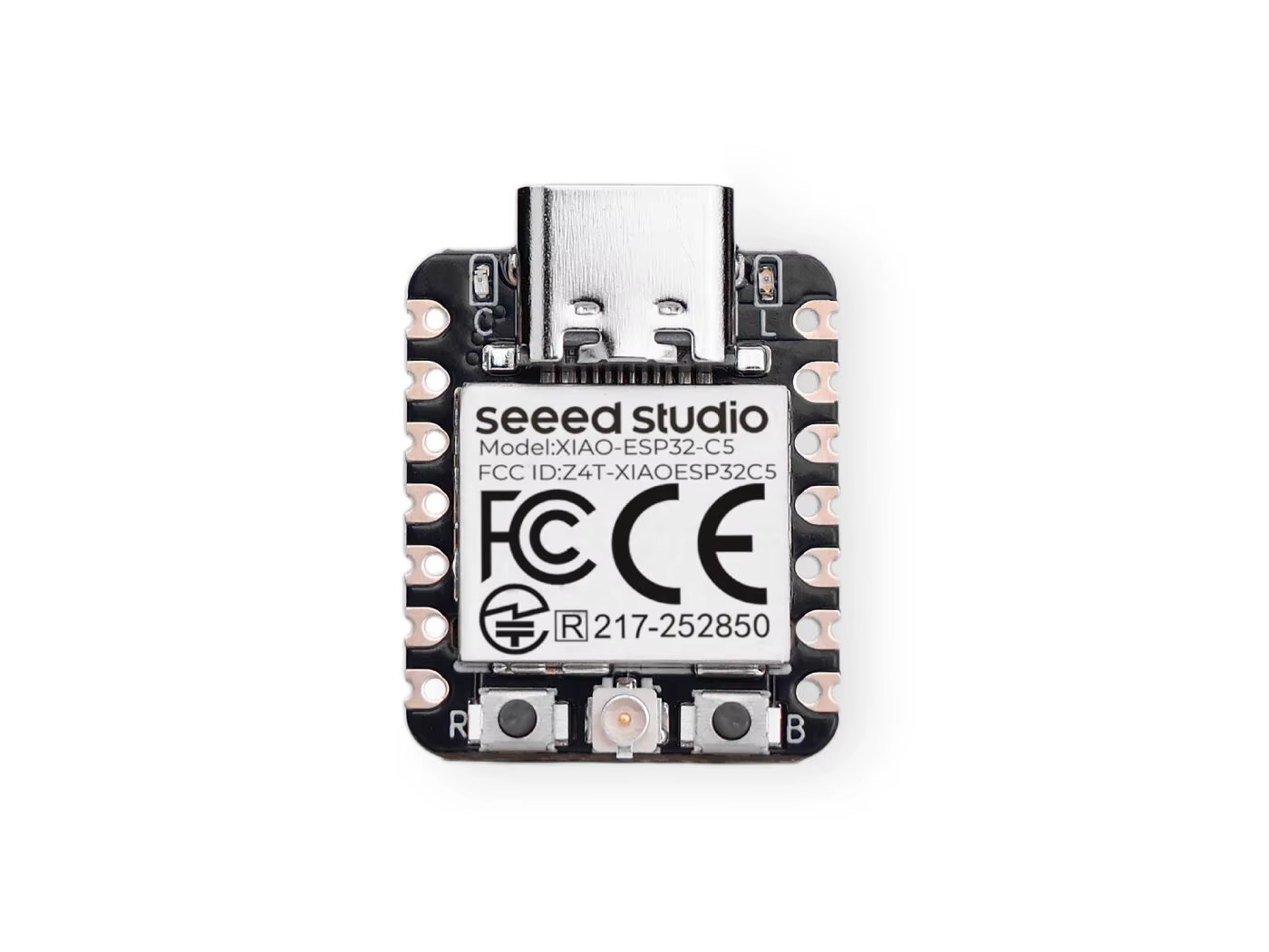 Seeed Studio XIAO ESP32-C5 WiFi 6 Doble Banda 5 GHz BLE Zigbee Thread vista 2