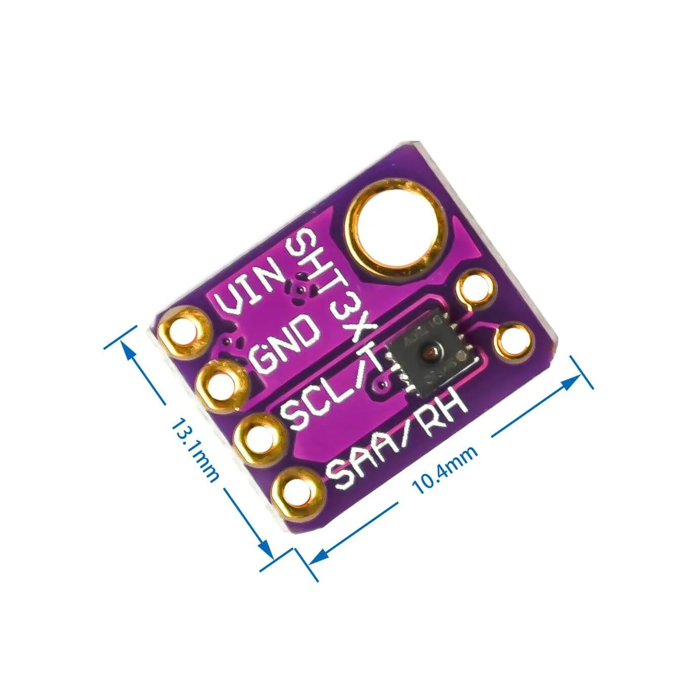 Sensor de Temperatura y Humedad SHT31-D I2C para Arduino y ESP32 vista 3